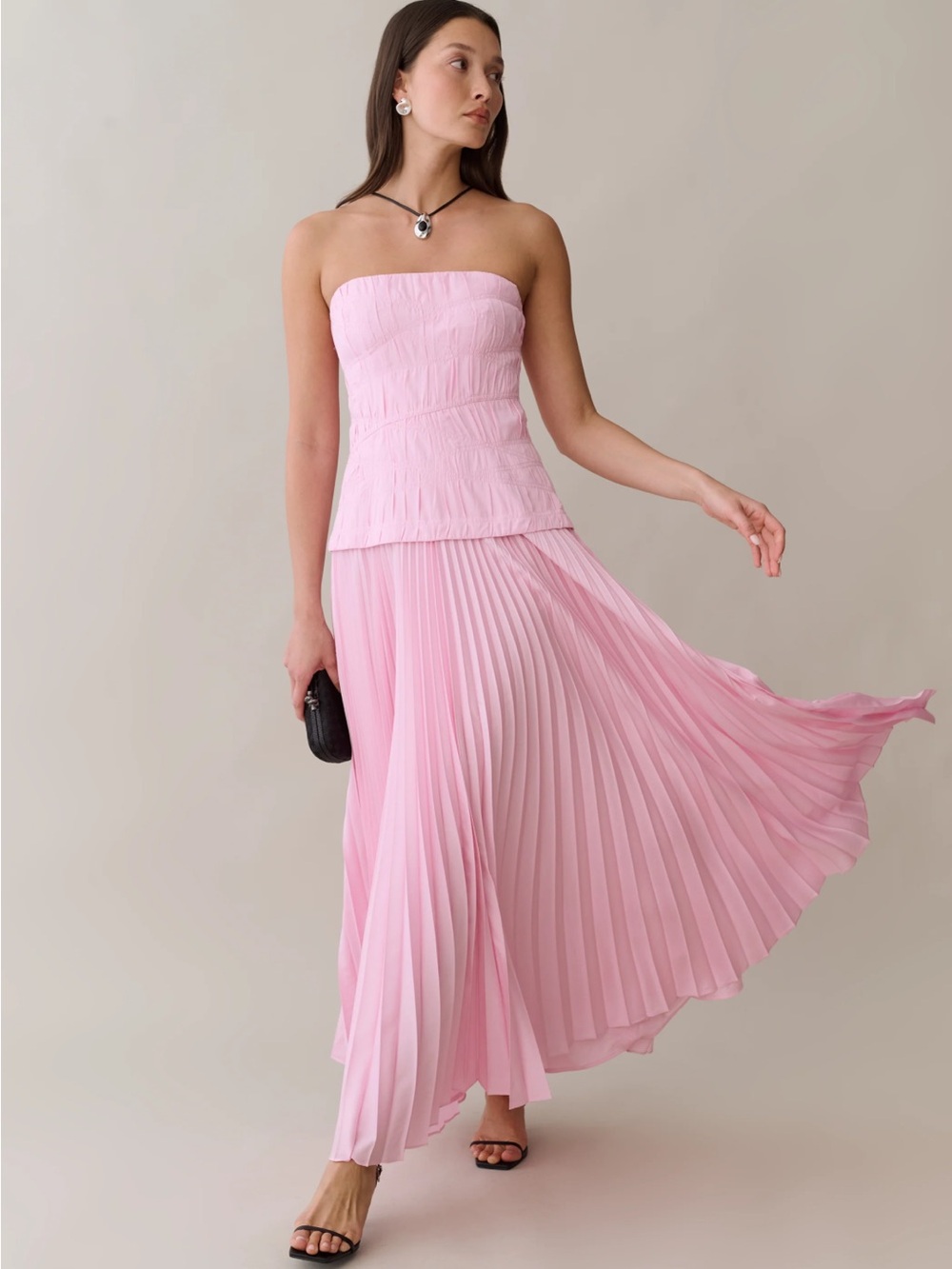 o.p.t Ada Pink Dress Size 2 NWT Few Moda